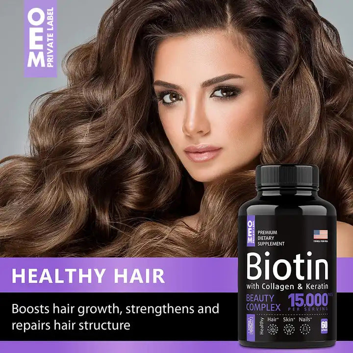Compound Vitamin B Capsules and Biotin Capsules - American Smart