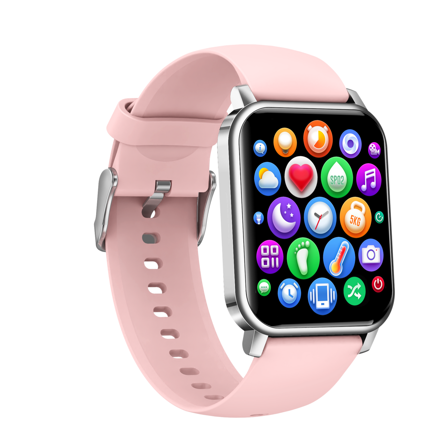 Eprolo NK15 smart bracelet with heart rate monitor, sleep tracking, step counter, DIY dial, and fitness sports smartwatch.