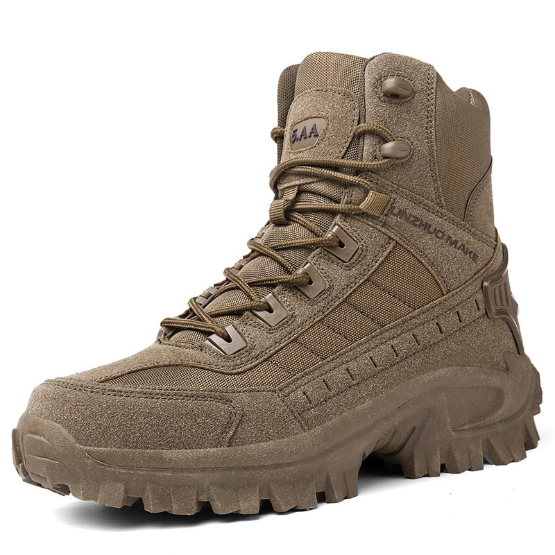 Eprolo military Russian battlefield boots, wear-resistant outdoor hiking and mountaineering shoes with rugged design.