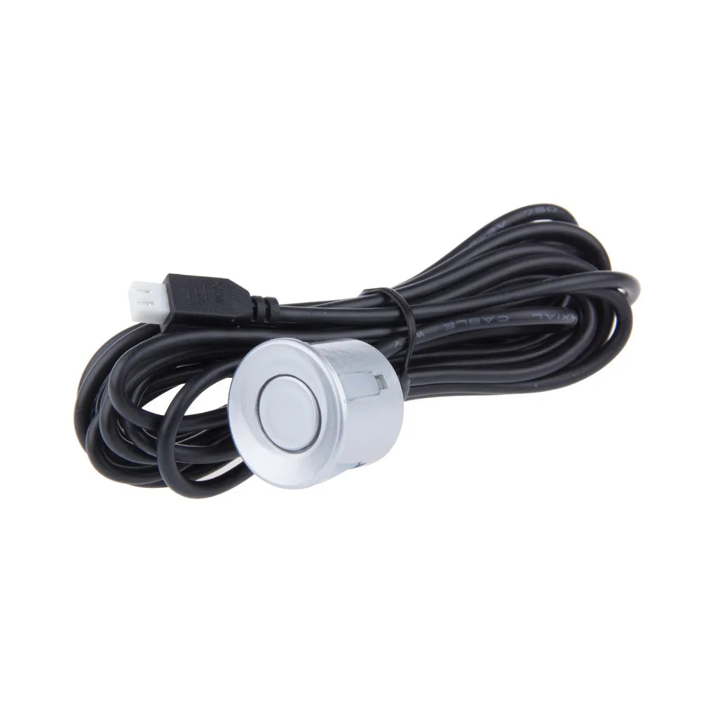 eprolo car auto parktronic LED parking sensor with four sensors, reverse backup radar system, backlight display, and parking monitor