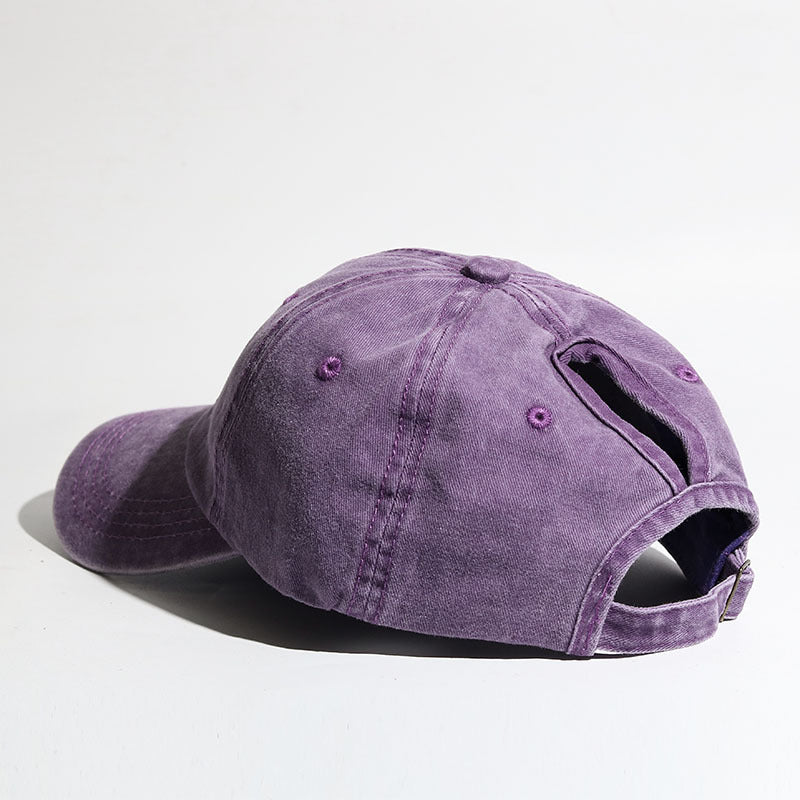 Curved Brim Snapback Hat for Women Outdoor Sports Sun Hat - American Smart