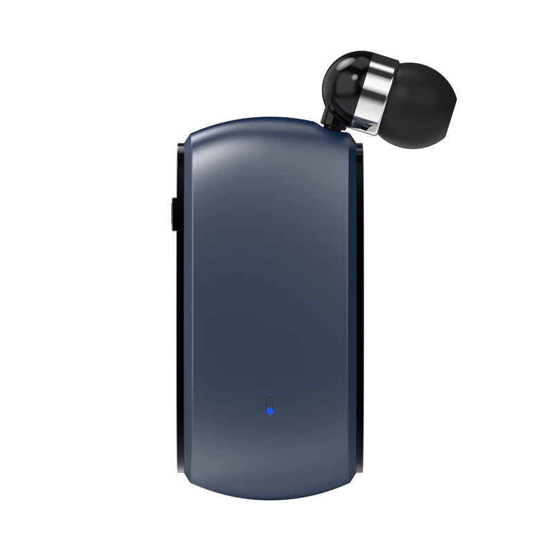 eprolo K68 Bluetooth earphones with collar style, wireless MP3 earphones, single ear design, telescopic cable, with recording feature