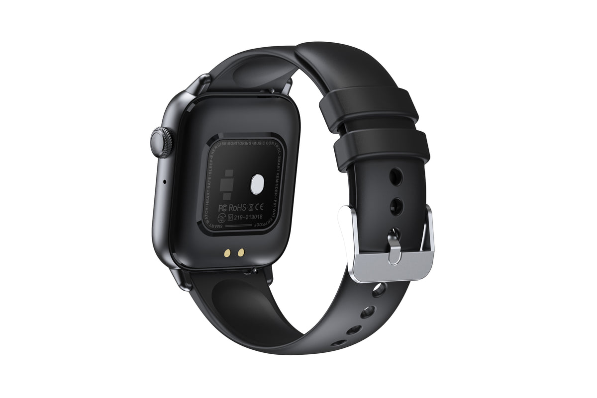 Eprolo S08PRO Bluetooth call smart watch with heart rate, blood pressure, blood oxygen, and multi-sport modes on digital display.