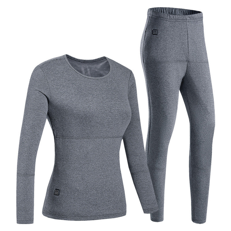 Eprolo autumn and winter heating and insulation set with dual control, 22-zone constant temperature heating for men and women