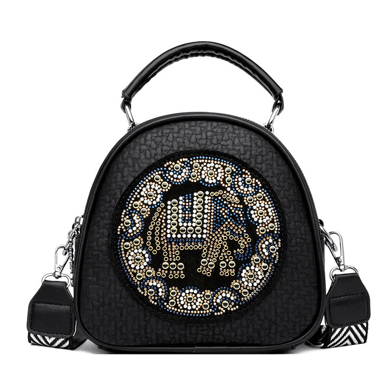 Eprolo women's vintage multi-layer shoulder and crossbody tote bag with large capacity and versatile design for casual commute.