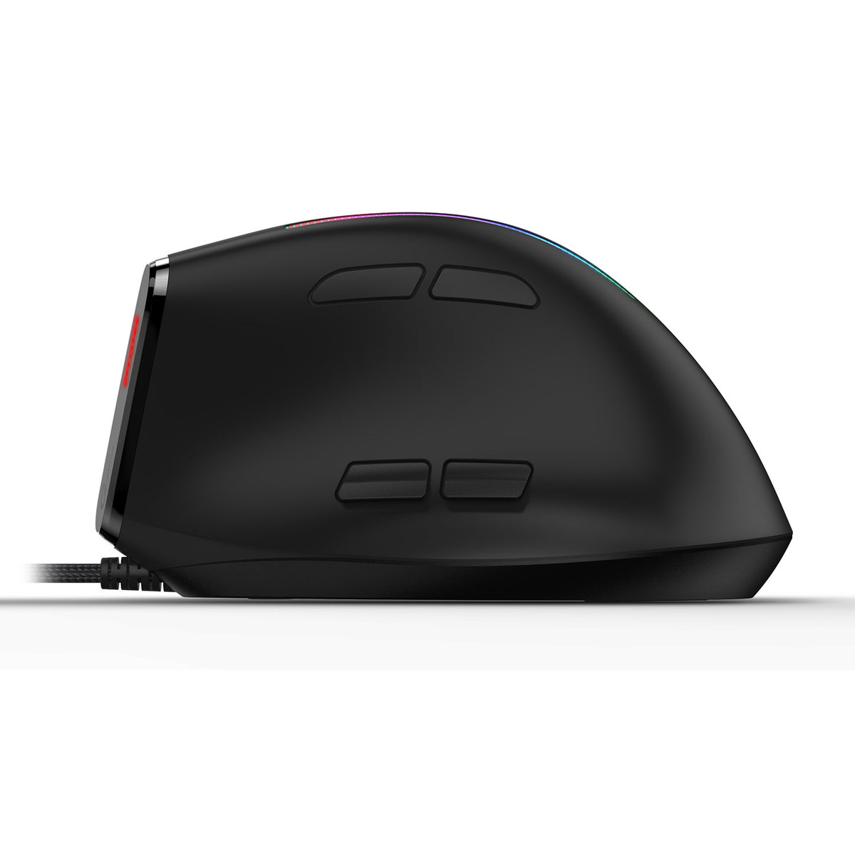 Eprolo ZELOTES Master T50RGB wired gaming mouse with vertical grip, ergonomic design, RGB lighting, and programmable buttons.