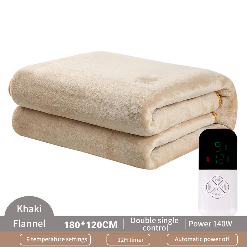 eprolo intelligent temperature-controlled facecloth electric heating blanket showing soft fabric and control panel for adjustable warmth