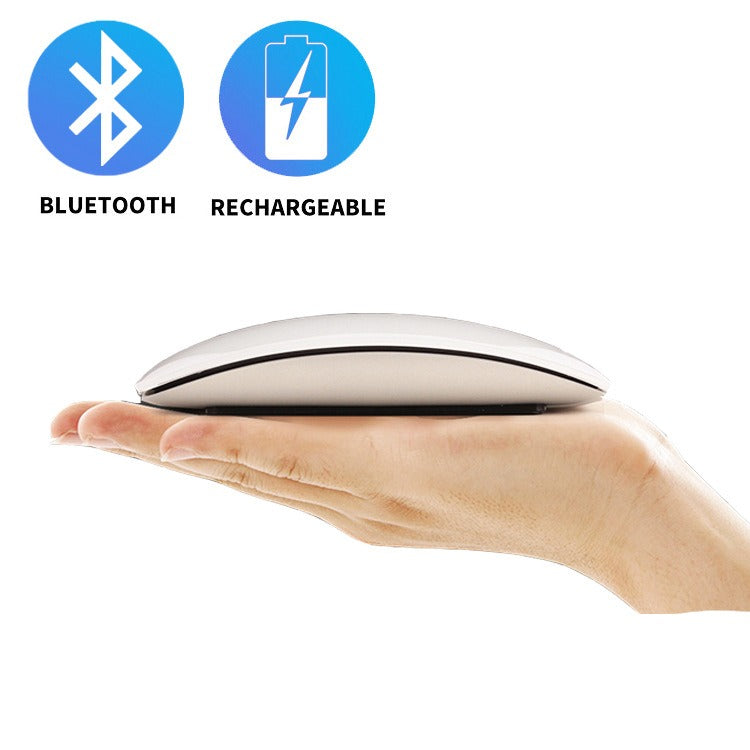 Charging Bluetooth mouse suitable for Mac laptops tablets wireless Bluetooth touch mouse - American Smart
