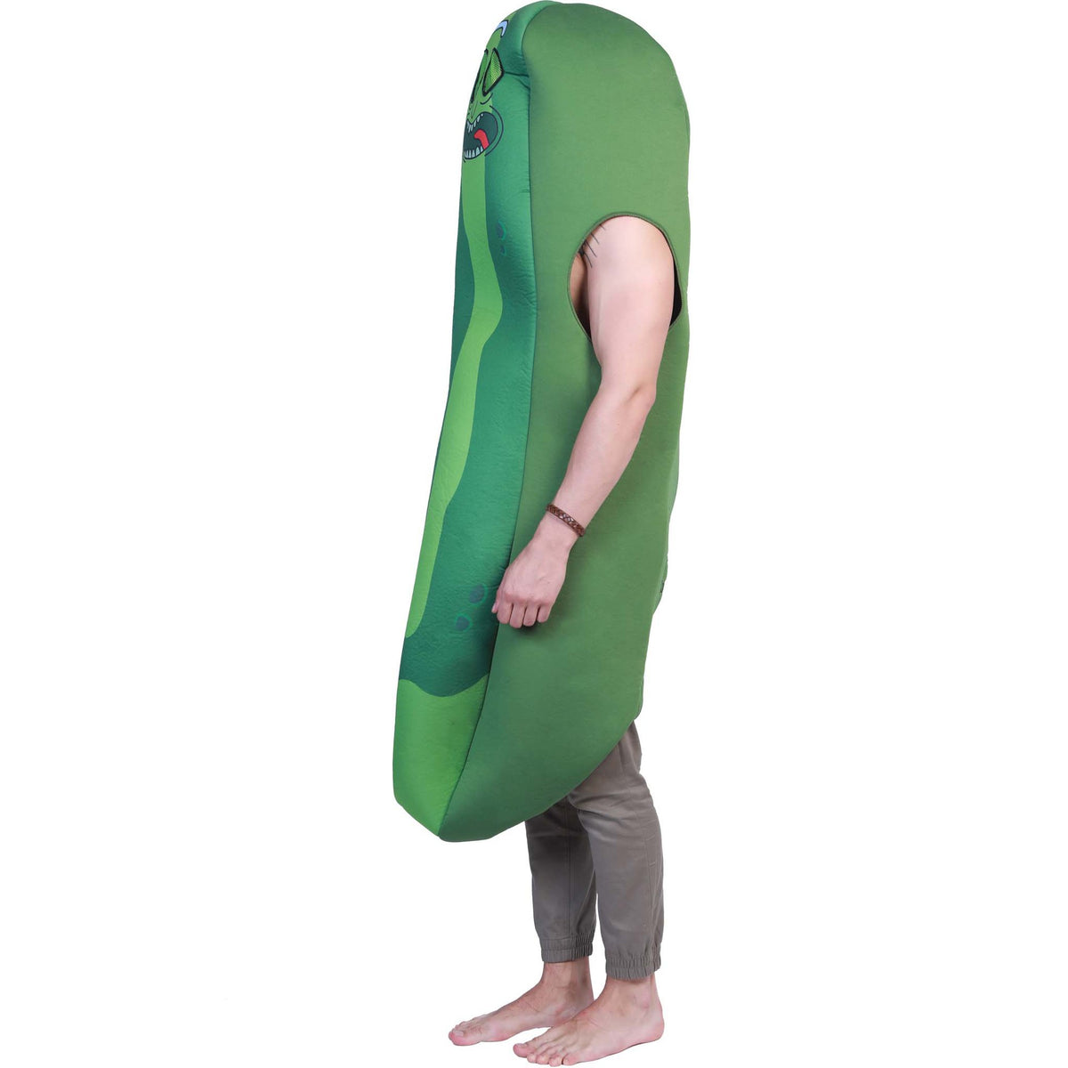Eprolo Halloween food cucumber-themed one-piece stage costume for role-playing and animation performances.