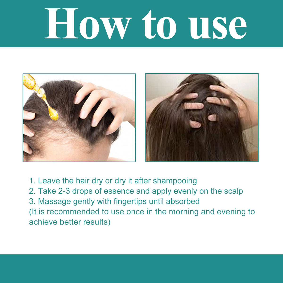 EELHOE Hair Care Essence, Nourishing And Moisturizing Hair, Soothing Hair And Scalp Massage Essence - American Smart
