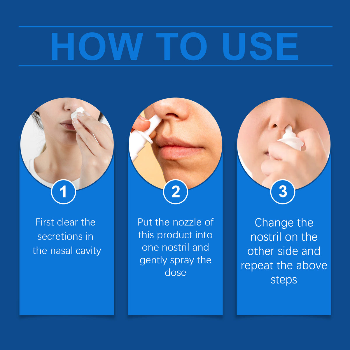 Sugar Soothing Nasal Spray Nasal Cleansing Herbal Gentle Treatment Spray For Body Discomfort