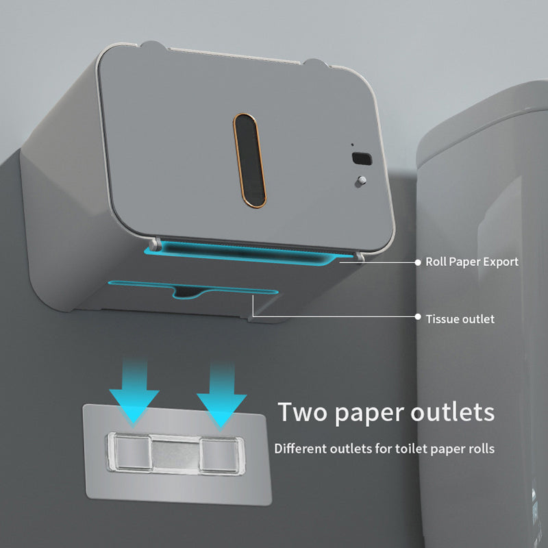 Bathroom Intelligent Induction Automatic Paper Tissue Box - American Smart