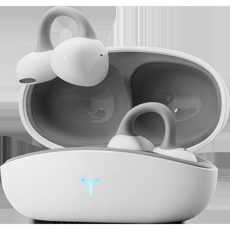 Eprolo OWS wireless Bluetooth earclip earphones with high sound quality, noise reduction, ideal for gaming and sports.