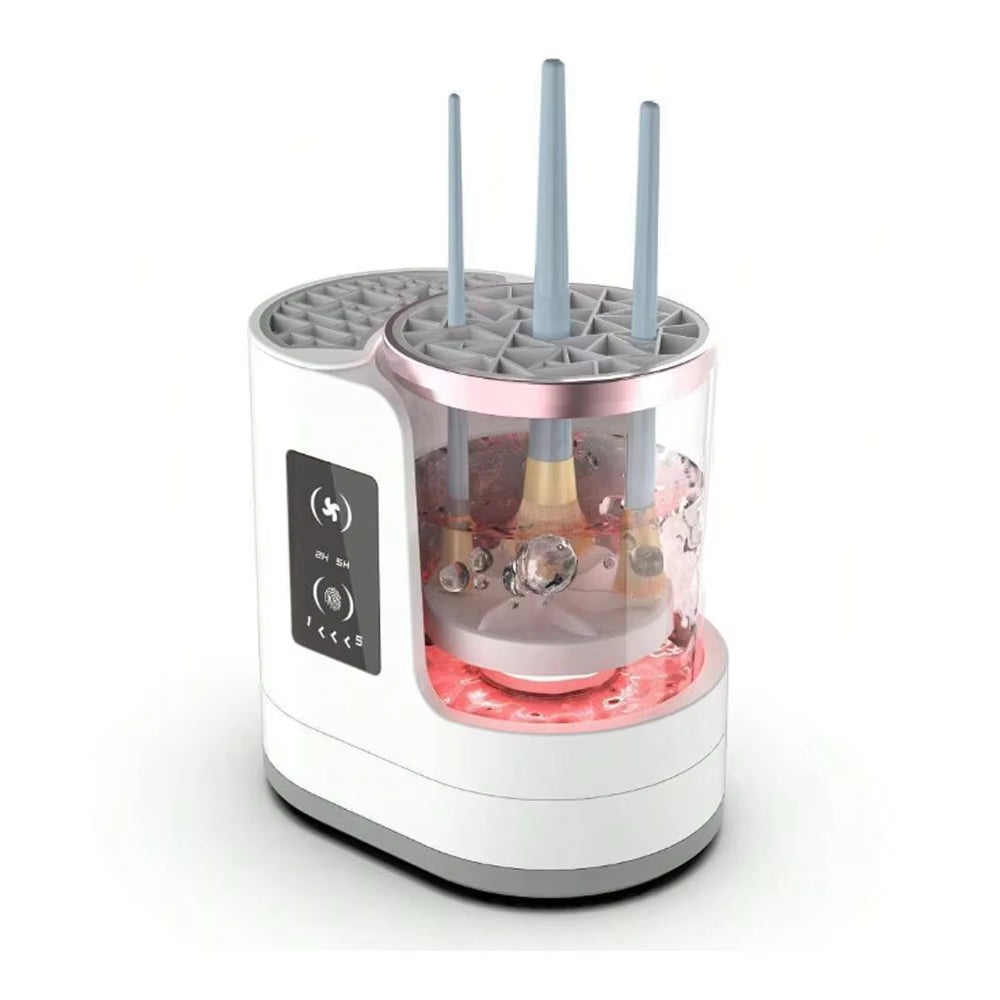 Electric Makeup Brush Cleaner Rechargeable Makeup Brushes Cleaning Tool Automatic Makeup Brush Cleaning Stand Device - American Smart