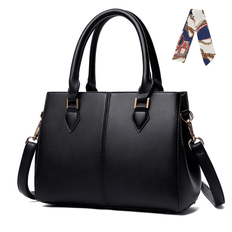 Elegant mid-aged women's tote handbag by eprolo, featuring a stylish design suitable for mothers and daily use.