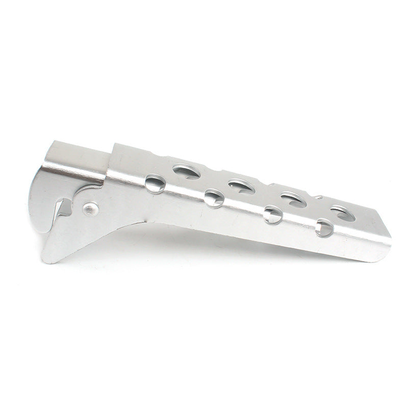 Anti scald pot clamp aluminum alloy perforated pot clamp outdoor portable hand clamp picnic barbecue kitchen tool pot handle - American Smart