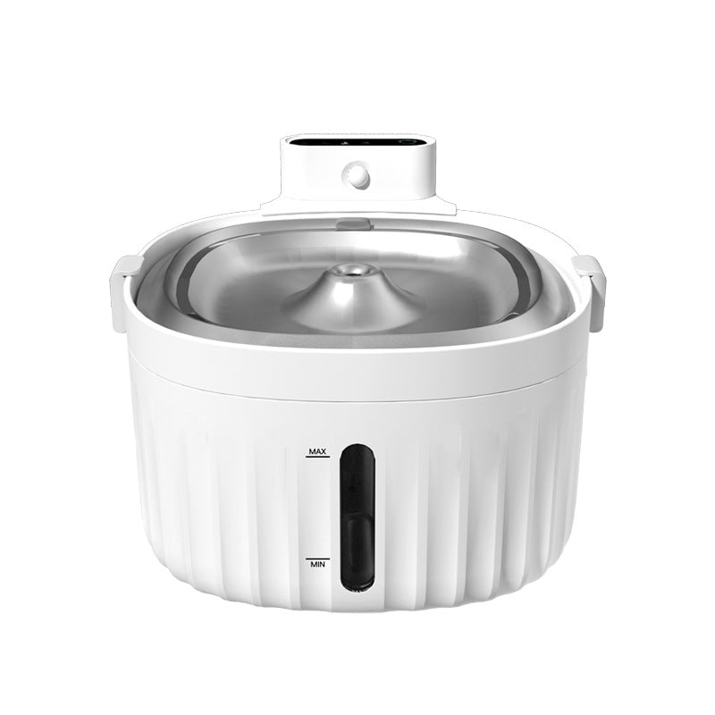 Eprolo automatic pet water dispenser with infrared sensor, live circulation system, wireless design, suitable for cats and dogs.