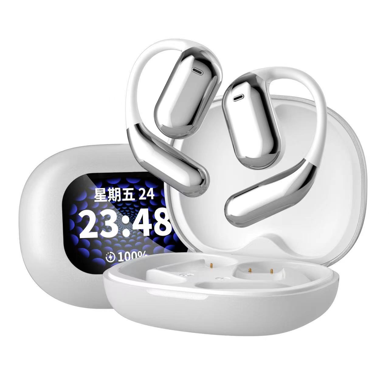 Active noise cancelling earphones wireless 5.3 noise-cancelling earphones hand free wireless headphones with mic Q16PRO - American Smart