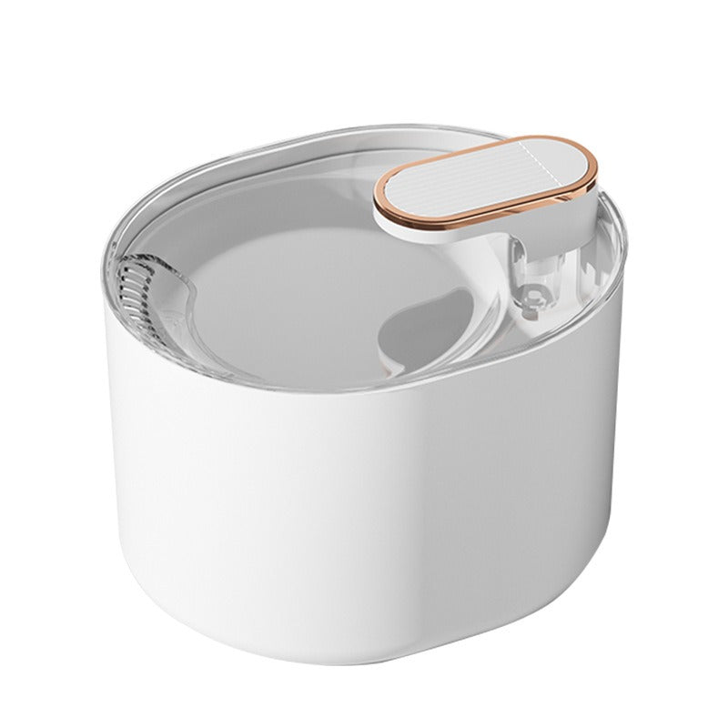 Automatic pet water dispenser by eprolo with circulation filtration, large capacity, silent operation for cats and dogs.