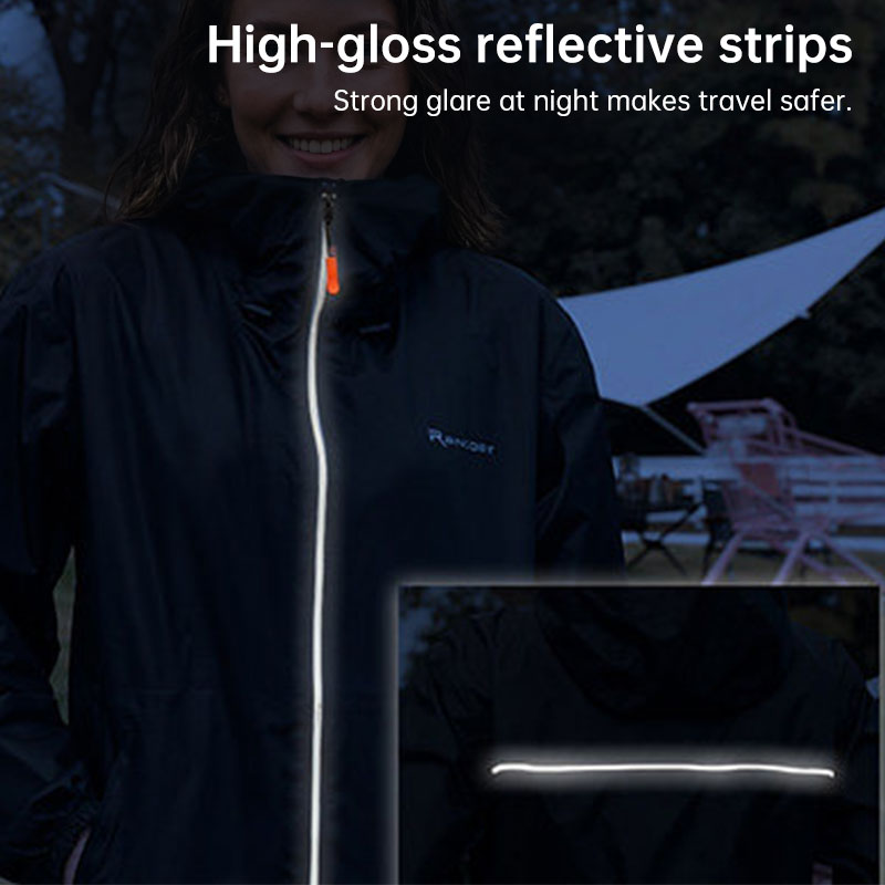 Unisex ultralight waterproof rain suit by eprolo, lightweight jacket and pants set for outdoor activities like fishing and cycling.