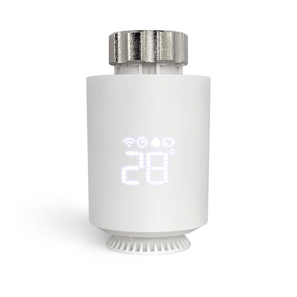 eprolo intelligent radiator valve with digital temperature control and sleek design for efficient home heating management