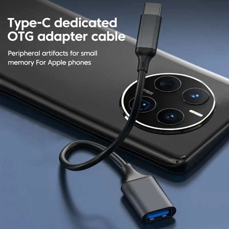 eprolo Type-C to USB 3.0 OTG adapter cable for computer expansion and device connectivity.