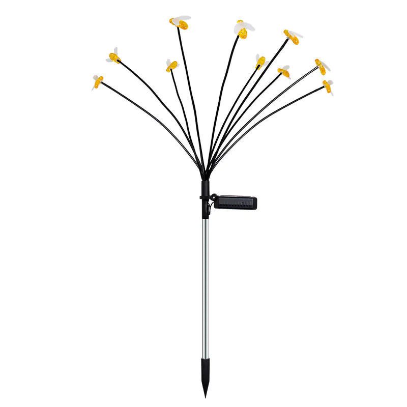 LED Solar Bee Festival Lights for Outdoor Decoration