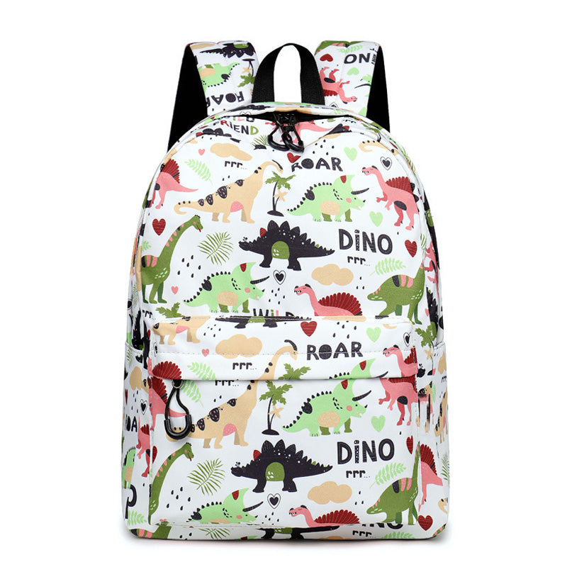 Water Resistant Dinosaur Backpack Printed School Bags-0