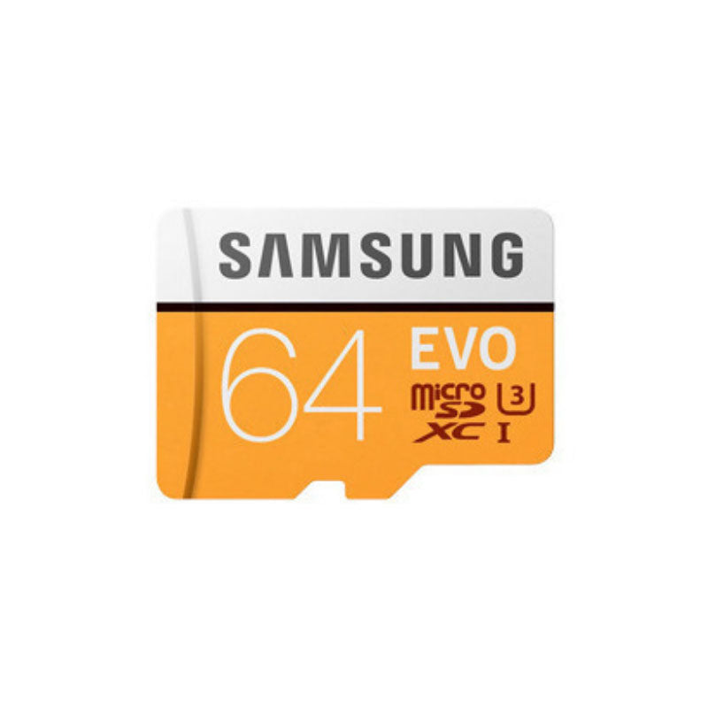 Samsung EVO+ Micro SD 32GB SDHC memory card with Class 10, UHS-I, 80MB/s speed, compatible with SDXC devices.