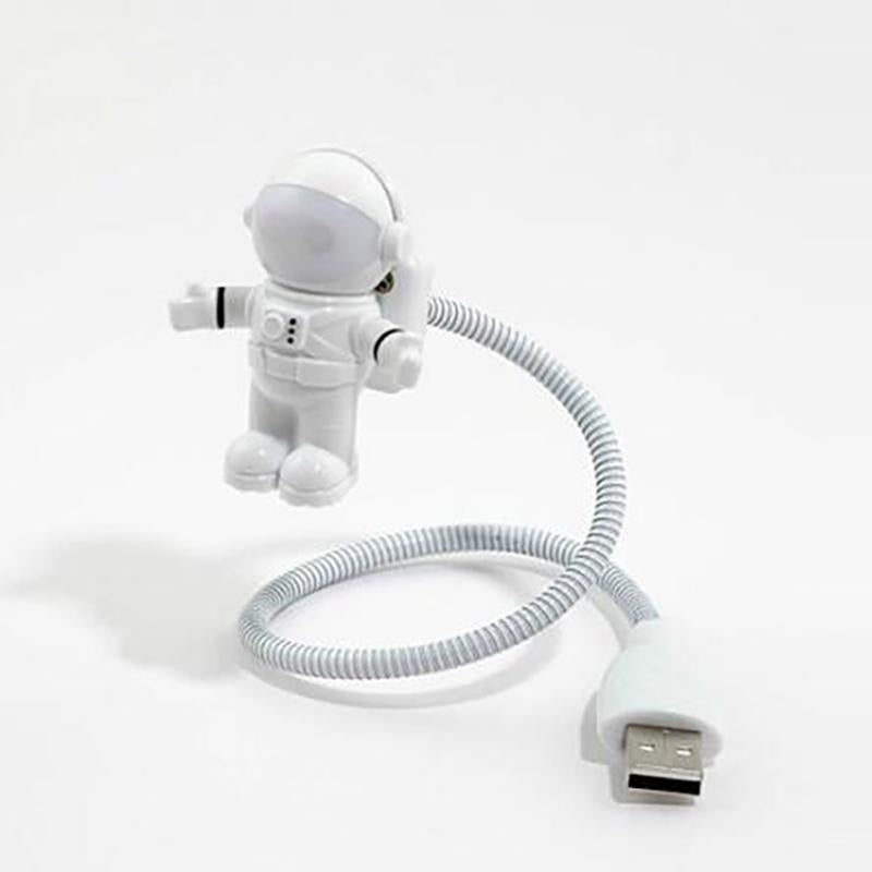 New Style Cool New Astronaut Spaceman USB LED Adjustable Night Light For Computer PC Lamp Desk Light