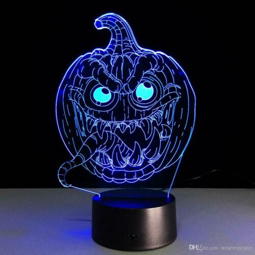 Color: Black, style: Touch and remote - Halloween Gift Pumpkin Lantern