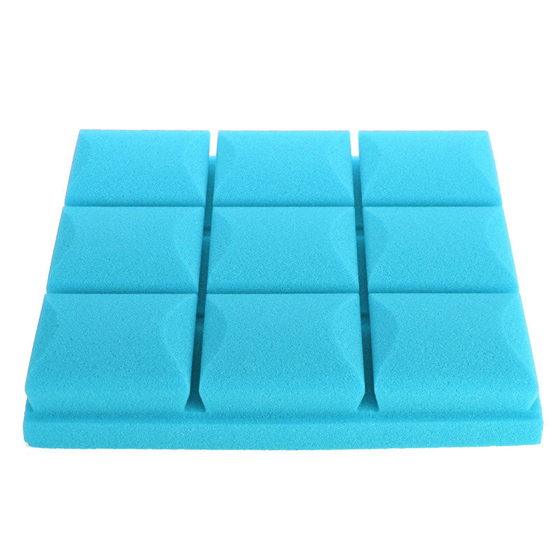 1Pc 30x30x5cm Soundproof sponge Acoustic Soundproof Sound Stop Absorption for KTV Audio Room