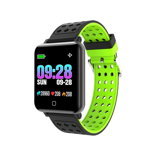 Bakeey M19 1.3inch Training Modes Heart Rate Blood Pressure Monitor Fitness Tracker Smart Wristband - American Smart