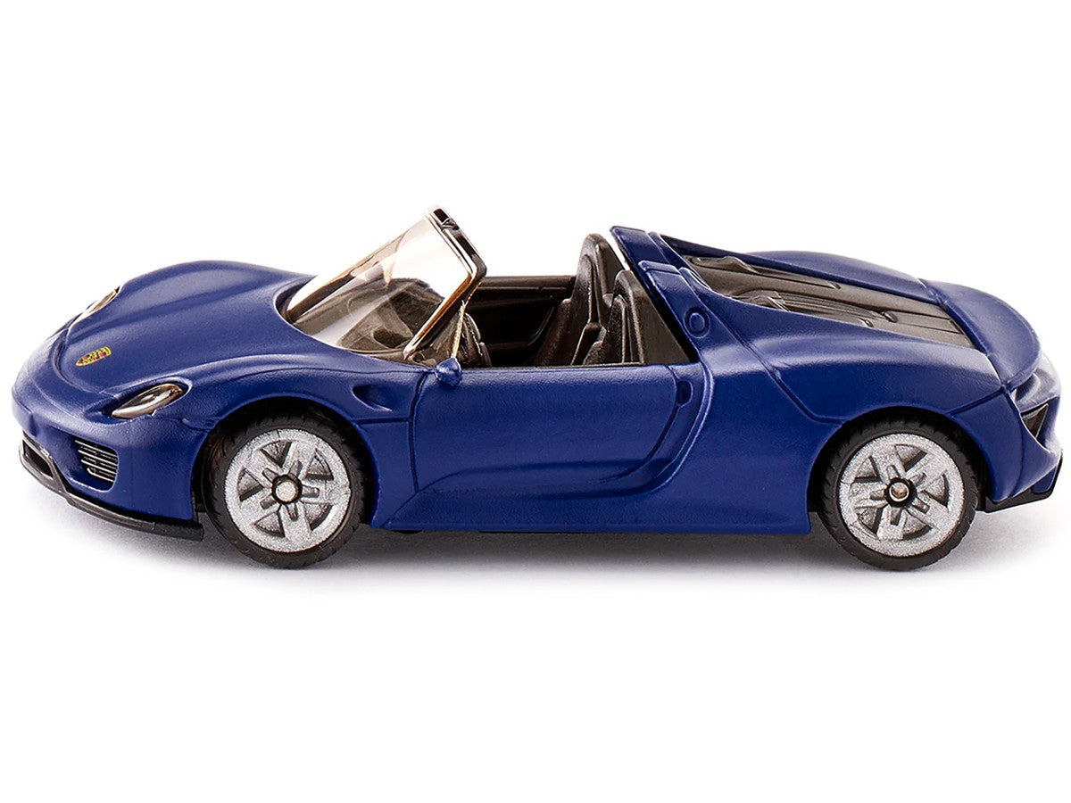 Porsche 918 Spyder Matt Blue Diecast Model Car by Siku-1