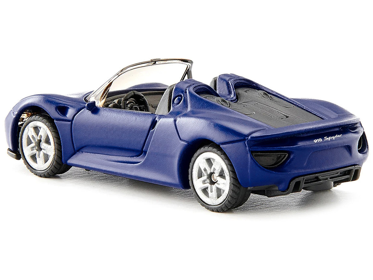 Porsche 918 Spyder Matt Blue Diecast Model Car by Siku-2