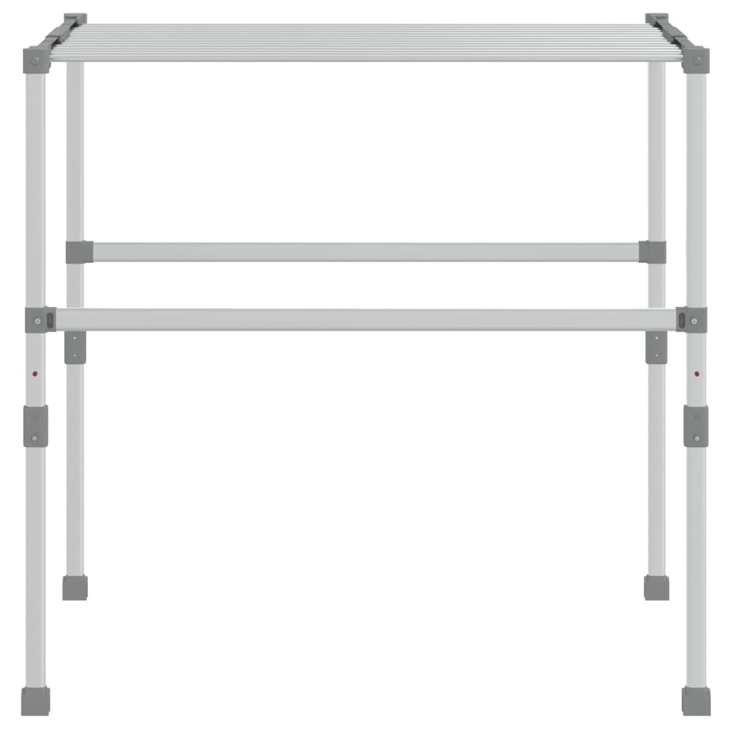 Laundry Dryer 32.7"x(19.7"-21.7")x(15.7"-33.5") Aluminum