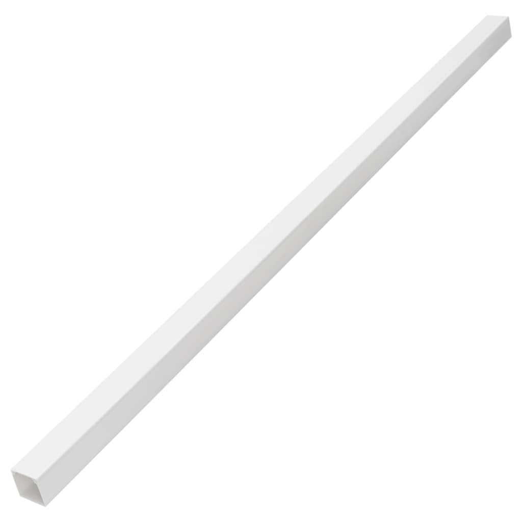 Self-adhesive PVC cable trunking from American Smart, 1.2x0.8 inches, 98.4 feet for organizing electronics cables.