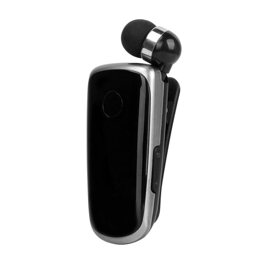 Compatible with Apple , Bluetooth Headset Retractable Pull Cord Lavalier Style