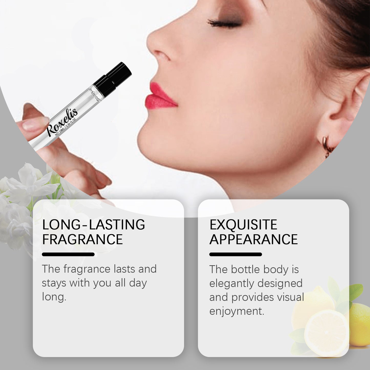 Fresh Cologne Lemon-Scented Cologne To Enhance Personal Appeal Botanical Fragrance