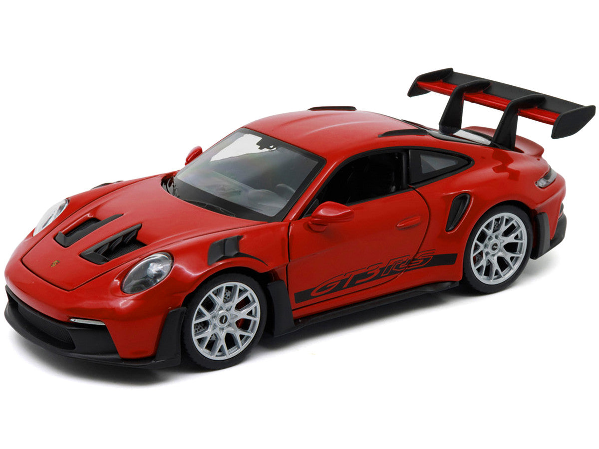 Porsche 911 GT3 RS (992) Red "NEX Models" Series 1/24 Diecast Model Car by Welly-1