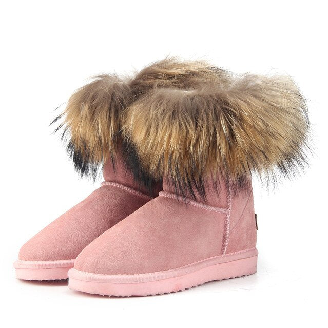 womens-fox-fur-snow-boots