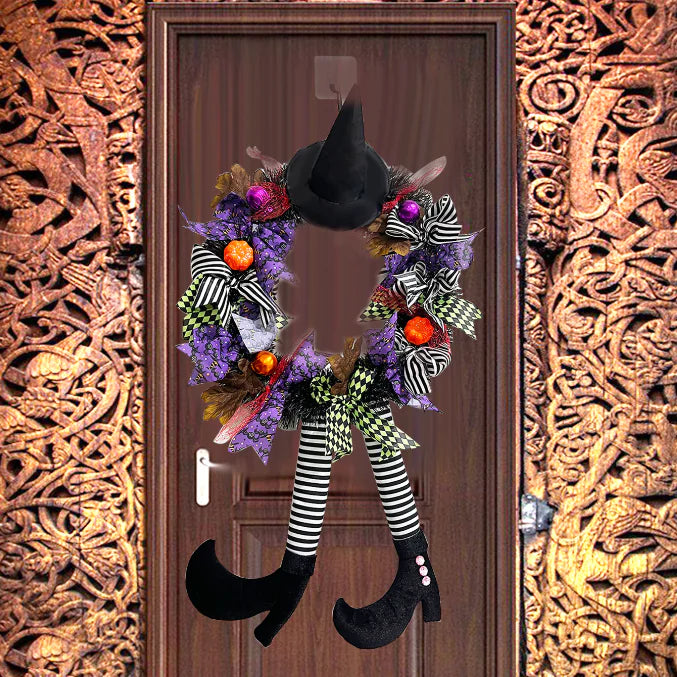 Halloween Skull Wreath for Haunted House Decoration