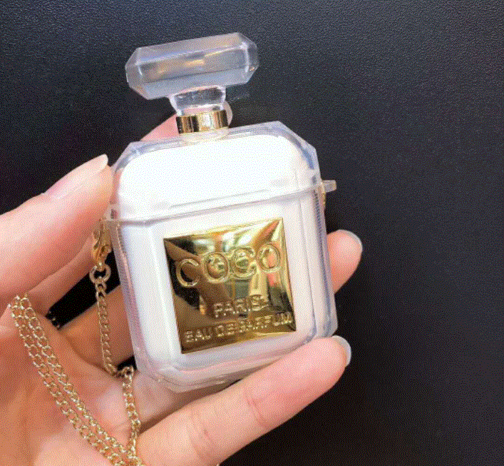 Perfume Bottle Silicone Case For Airpods