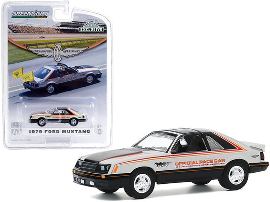 1979 Ford Mustang Official Pace Car "63rd Annual Indianapolis 500 Mile Race" "Hobby Exclusive" 1/64 Diecast Model Car by Greenlight-0