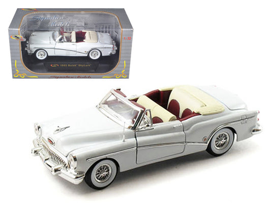 1953 Buick Skylark White 1/32 Diecast Model Car by Signature Models-0