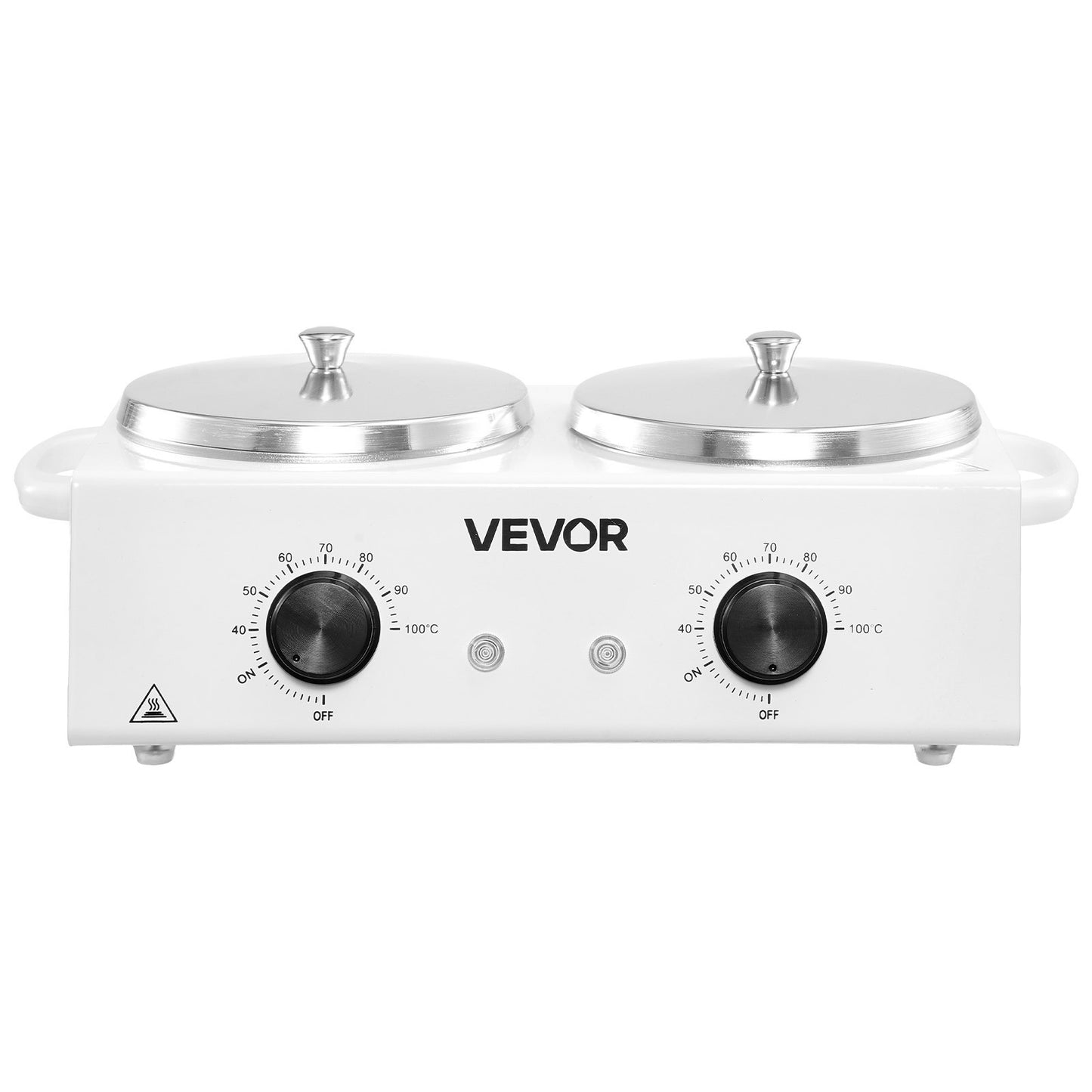 Double Wax Warmer, 1200ML Professional Dual Wax Warmer for Hair Removal, 32  - 212 Adjustable Electric Waxing Heater Pot with 50PCS Waxing Sticks for Home Use, Beauty Salon, Spa