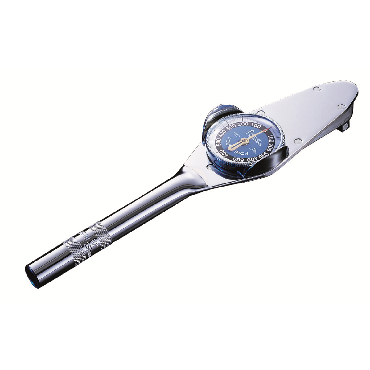 American Smart WB 3/8-inch dial torque wrench measuring 0-150 lb.in. with adjustable dial for precise torque application.