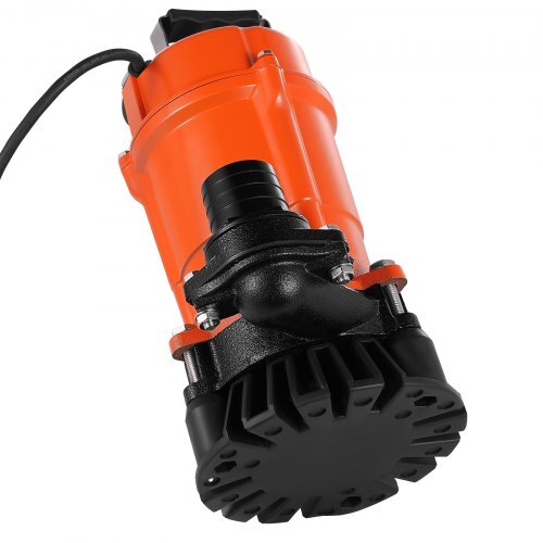 American Smart 1/2 HP submersible trash pump for draining dirty water from pools, ponds, basements, with 2-inch discharge.