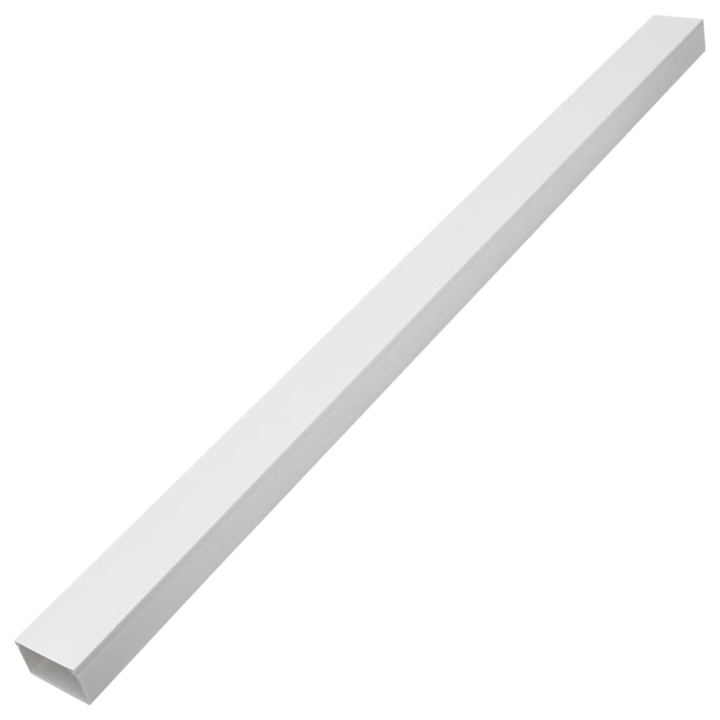 Cable Trunking Self-Adhesive 2.4"x1.6" 98.4'PVC