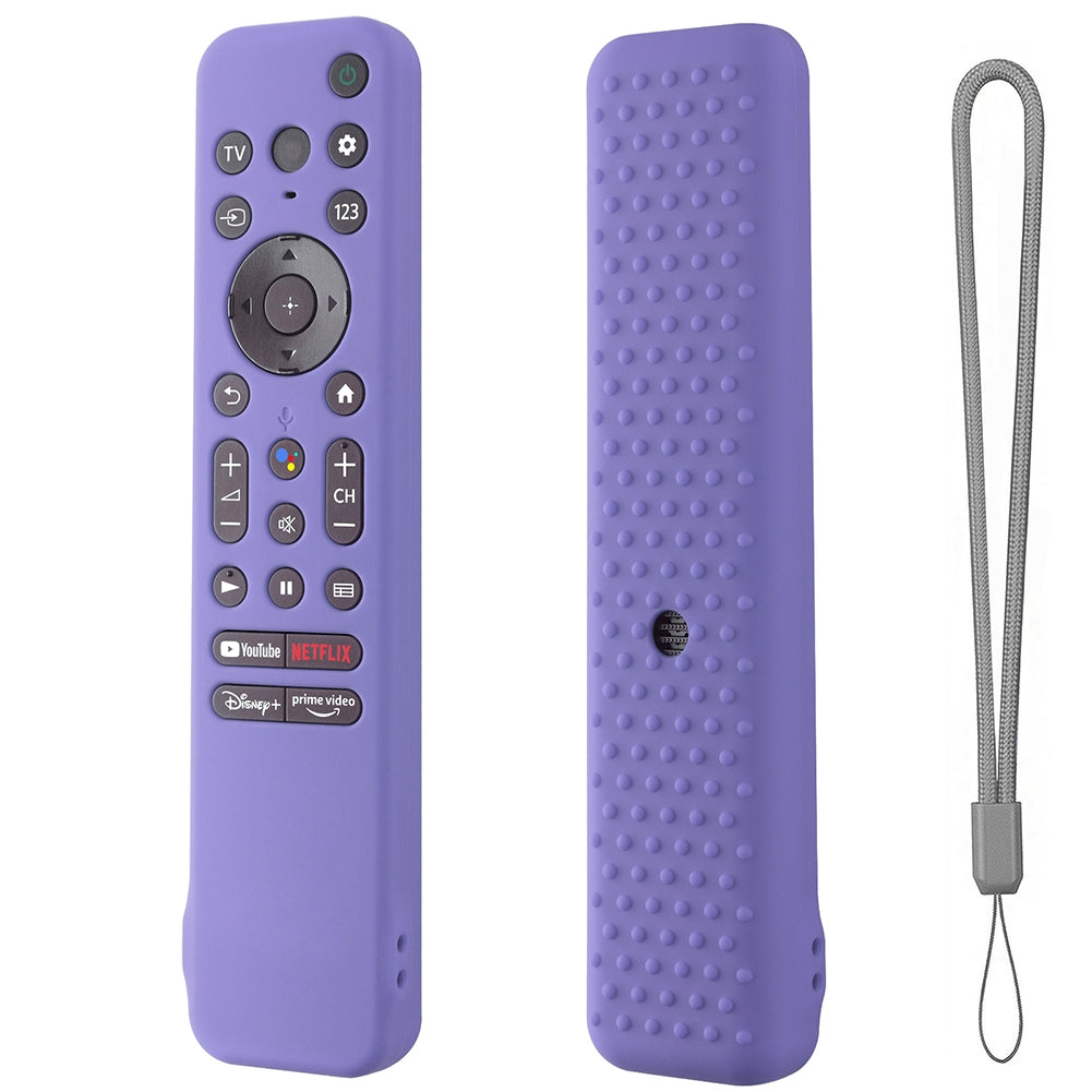 Remote Control Case Compatible For Sony Smart Tv 2022 QD-OLED RMFTX800 900 Silicone Protective Cover grey